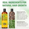 image:imagePure Cold Pressed Castor Oil  Big 32 fl oz Bottle  Unrefined amp Hexane Free  100 Pure Castor Oil for Hair Growth Thicker Eyelashes amp Eyebrows Dry Skin Healing Hair Care Joint and Muscle PainRosemary