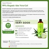 image:imageSeven Minerals Aloe Vera Gel with Freshly Cut Pure Organic Aloe  1 Gallon  HighestQuality Texas grown Vegan Unscented  For Face Skin Hair  Bulk DIY 128 Fl Oz2 Fl Oz Pack of 2