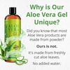 image:imageSeven Minerals Aloe Vera Gel with Freshly Cut Pure Organic Aloe  1 Gallon  HighestQuality Texas grown Vegan Unscented  For Face Skin Hair  Bulk DIY 128 Fl Oz12 Fl Oz