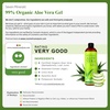 image:imageSeven Minerals Aloe Vera Gel with Freshly Cut Pure Organic Aloe  1 Gallon  HighestQuality Texas grown Vegan Unscented  For Face Skin Hair  Bulk DIY 128 Fl Oz2 Fl Oz
