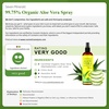image:imageSeven Minerals Aloe Vera Spray for Body amp Hair  From Freshly Cut Organic Aloe 99 Extra Strong Easy to Apply No Thickeners So It Absorbs Rapidly No Sticky Residue  Made in USA 12 fl oz2 Fl Oz Pack of 1