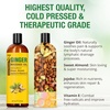 image:imageSeven Minerals Arnica Sore Muscle Massage Oil for Massage Therapy  4 oz  Ideal for Professional or atHome Body MassageGinger