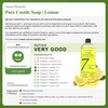 image:imageSeven Minerals EWG Verified Castile Soap  1 Gallon No Palm Oil Unscented Mild amp Gentle Skin Cleaning For Sensitive Skin Baby Wash Soothing Non GMO amp Vegan Formula with Organic Carrier OilsLemon