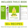 image:imageSeven Minerals EWG Verified Castile Soap 338 fl oz  No Palm Oil GMOFree  Unscented Mild amp Gentle Liquid Soap For Sensitive Skin amp Baby Wash  All Natural Vegan Formula with Organic Carrier OilsUnscented