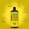 image:imageSeven Minerals Organic Vegetable Glycerin  Big 32 fl oz Bottle  No Palm Oil Made with Organic Coconut Oil  Therapeutical Grade Glycerine for DIYs  Hair Nails amp Skin Moisturizer  NonGmo