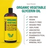 image:imageSeven Minerals Organic Vegetable Glycerin  Big 32 fl oz Bottle  No Palm Oil Made with Organic Coconut Oil  Therapeutical Grade Glycerine for DIYs  Hair Nails amp Skin Moisturizer  NonGmo