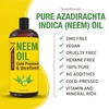image:imageSeven Minerals Pure Cold Pressed Neem Oil  Big 32 fl oz Bottle  NonGMO Hexane Free 100 Pure Neem Oil for Plants Spray Skincare amp Haircare Treats Dry Skin Wrinkles amp Promotes Hair Growth