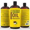 image:imageSeven Minerals Pure Fractionated Coconut Oil  Big 32 fl oz Bottle  NonGMO 100 Natural Lightweight Massage Oil for Massage Therapy on Skin Hair More  Perfect Carrier Oil for Essential Oils32 Fl Oz Pack of 1