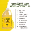 image:imageSeven Minerals Pure Fractionated Coconut Oil  Big 32 fl oz Bottle  NonGMO 100 Natural Lightweight Massage Oil for Massage Therapy on Skin Hair More  Perfect Carrier Oil for Essential Oils128 Fl Oz Pack of 1