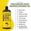image:imageSeven Minerals Pure Fractionated Coconut Oil  Big 32 fl oz Bottle  NonGMO 100 Natural Lightweight Massage Oil for Massage Therapy on Skin Hair More  Perfect Carrier Oil for Essential Oils32 Fl Oz Pack of 1
