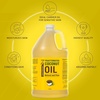 image:imageSeven Minerals Pure Fractionated Coconut Oil  Big 32 fl oz Bottle  NonGMO 100 Natural Lightweight Massage Oil for Massage Therapy on Skin Hair More  Perfect Carrier Oil for Essential Oils128 Fl Oz Pack of 1