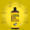image:imageSeven Minerals Pure Jamaican Black Castor Oil  Big 32 fl oz Bottle  Unrefined amp Hexane Free  for Hair Growth Thicker Eyelashes amp Eyebrows Dry Skin Healing Hair Care