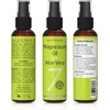 image:imageSeven Minerals Pure Magnesium Oil Spray with Aloe Vera 12oz  Pharmaceutical USP Grade Highest Strength with Instant Relief for Feet Sleep Muscle Pain amp Cramps  Mined in The USA2 Fl Oz Pack of 1