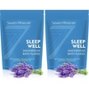 image:imageSeven Minerals SleepWell Magnesium Chloride Flakes 3lb  Absorbs Better Than Epsom Salt  Unique amp Natural Full Bath Soak Formula for Healthy Relaxation  with Cedarwood amp LavenderLavender