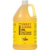 image:imageSeven Minerals Pure Cold Pressed Sweet Almond Oil  Big 32 fl oz Bottle  Unrefined amp100 Natural  For Skin amp Hair with No Added Ingredients  Perfect Carrier Oil for Essential Oils128 Fl Oz Pack of 1