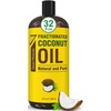 image:imageSeven Minerals Pure Fractionated Coconut Oil  Big 32 fl oz Bottle  NonGMO 100 Natural Lightweight Massage Oil for Massage Therapy on Skin Hair More  Perfect Carrier Oil for Essential Oils32 Fl Oz Pack of 1