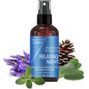 image:imageSeven Minerals Relaxing Night Magnesium Spray Powerful Organic Blend of Essential Oils Cedarwood Lavendar Sweet Marjoram amp Clary Sage 4 fl oz