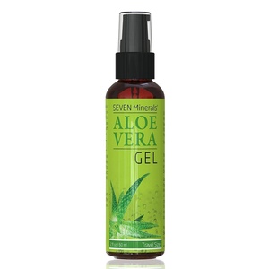 image:imageSeven Minerals Aloe Vera Gel with Freshly Cut Pure Organic Aloe  1 Gallon  HighestQuality Texas grown Vegan Unscented  For Face Skin Hair  Bulk DIY 128 Fl Oz2 Fl Oz