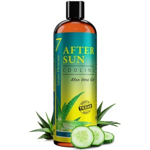 image:imageSeven Minerals NEW Cooling After Sun Gel with Aloe Vera  For Skin amp Face with Instant Sunburn Relief Unlike Regular Aftersun Lotion With Cucumber amp Vitamin E 12 Fl Oz