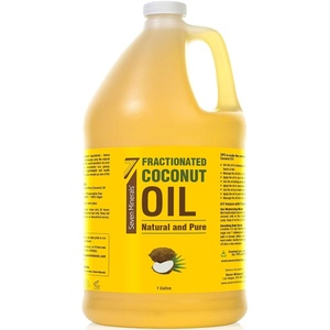 image:imageSeven Minerals Pure Fractionated Coconut Oil  Big 32 fl oz Bottle  NonGMO 100 Natural Lightweight Massage Oil for Massage Therapy on Skin Hair More  Perfect Carrier Oil for Essential Oils128 Fl Oz Pack of 1