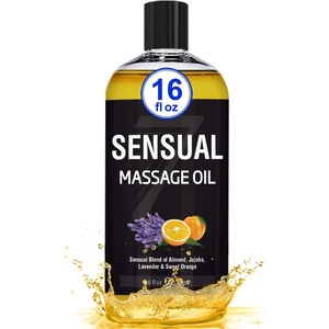 image:imageSeven Minerals Sensual Massage Oil for Massage Therapy amp Couples Massage  Big 16oz Bottle